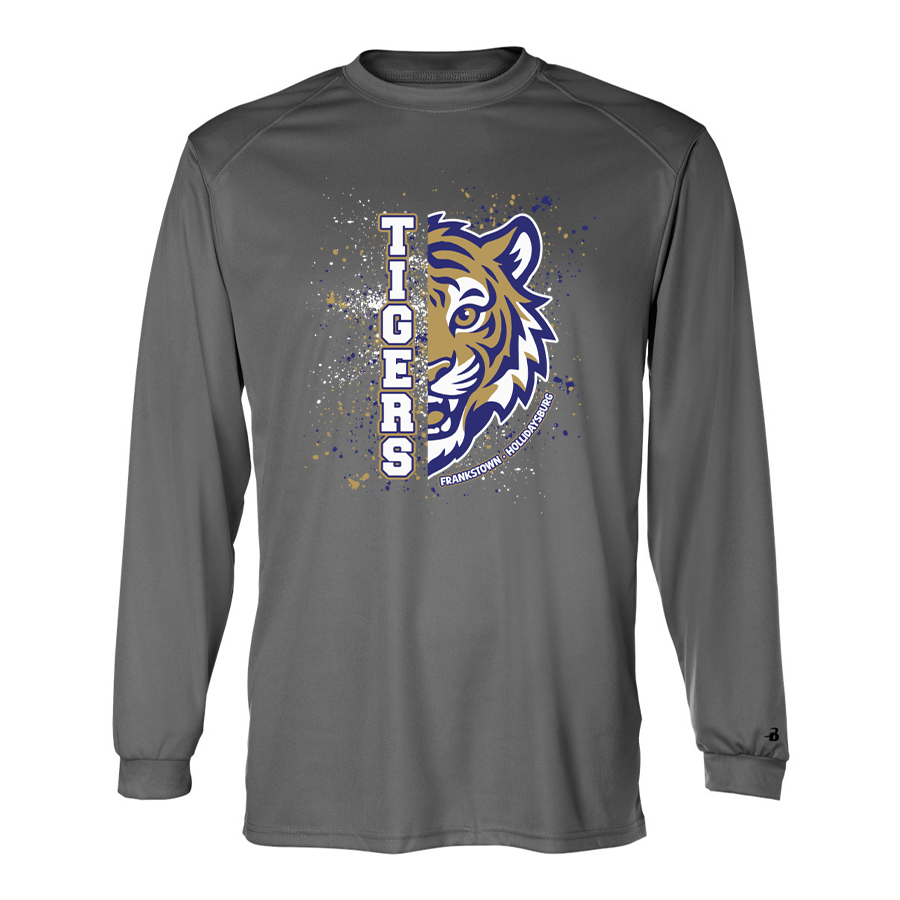 Graphite Long Sleeve Performance Tee
