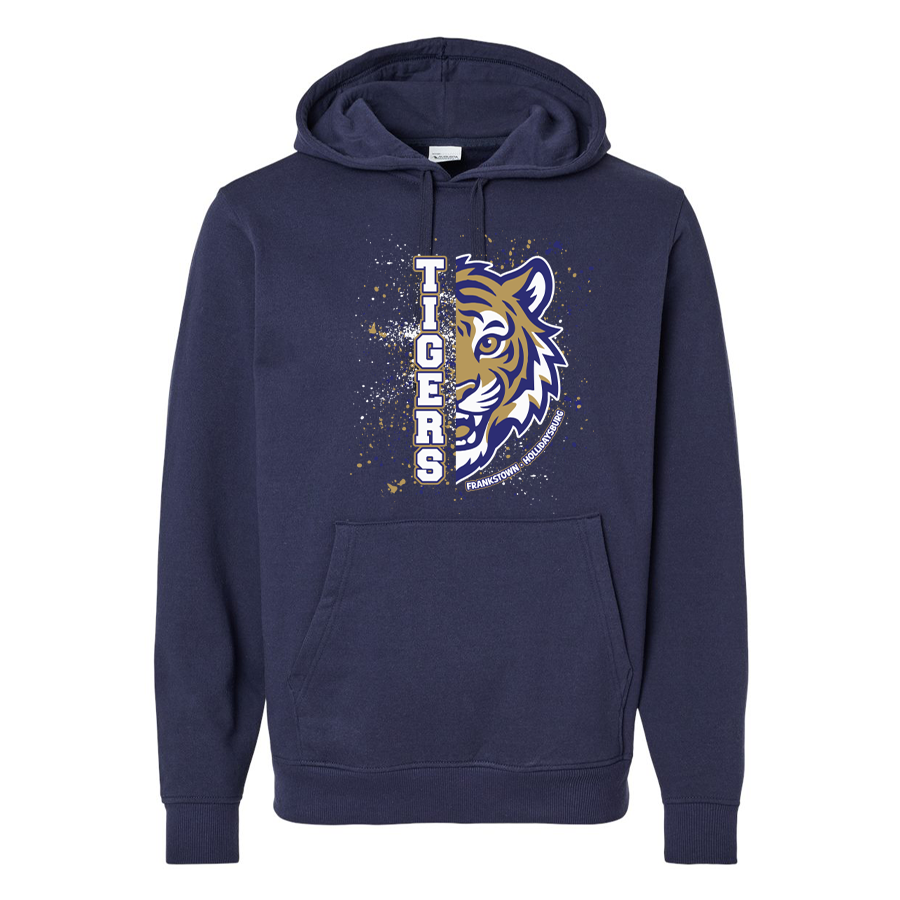 Navy 60/40 Fleece Pullover Hoodie