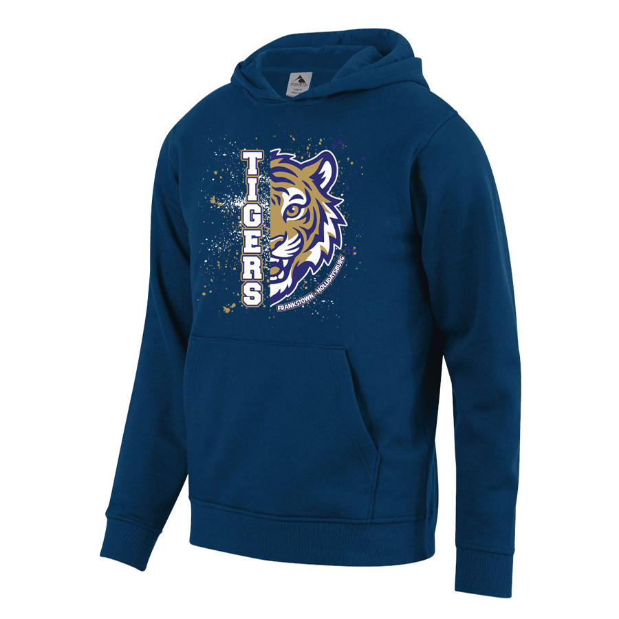 Youth Navy 60/40 Fleece Pullover Hoodie