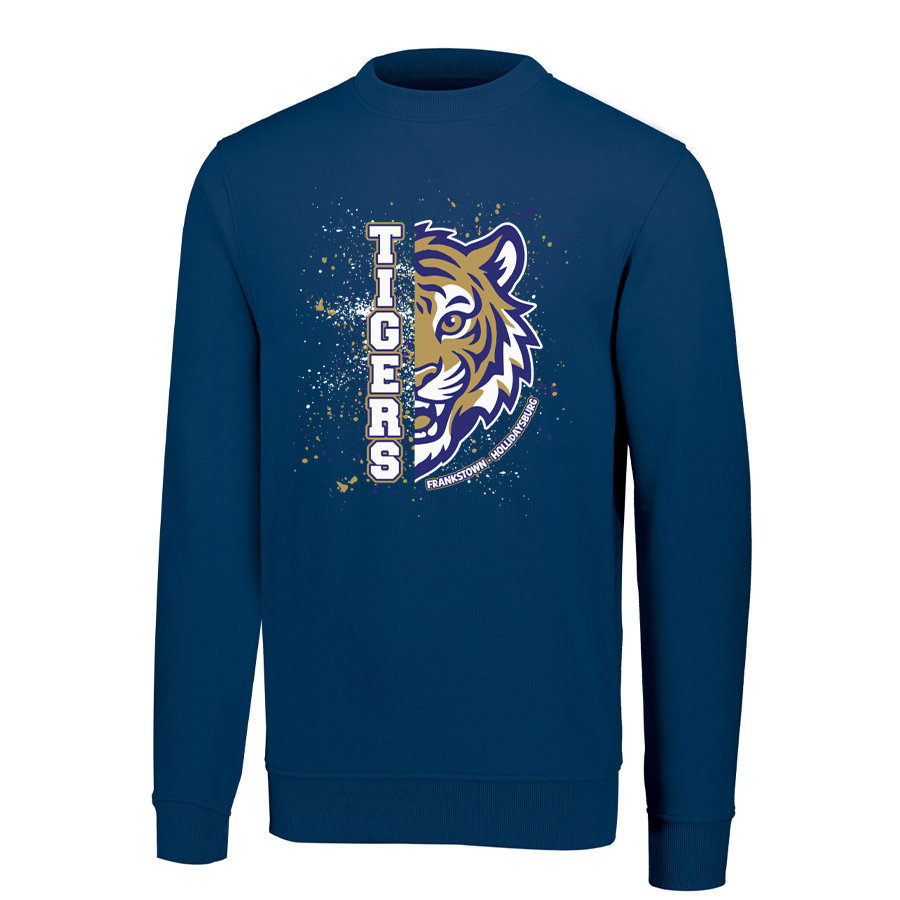 Navy 60/40 Fleece Crewneck