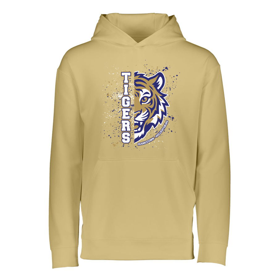 Youth Vegas Gold Wicking Fleece Pullover Hoodie