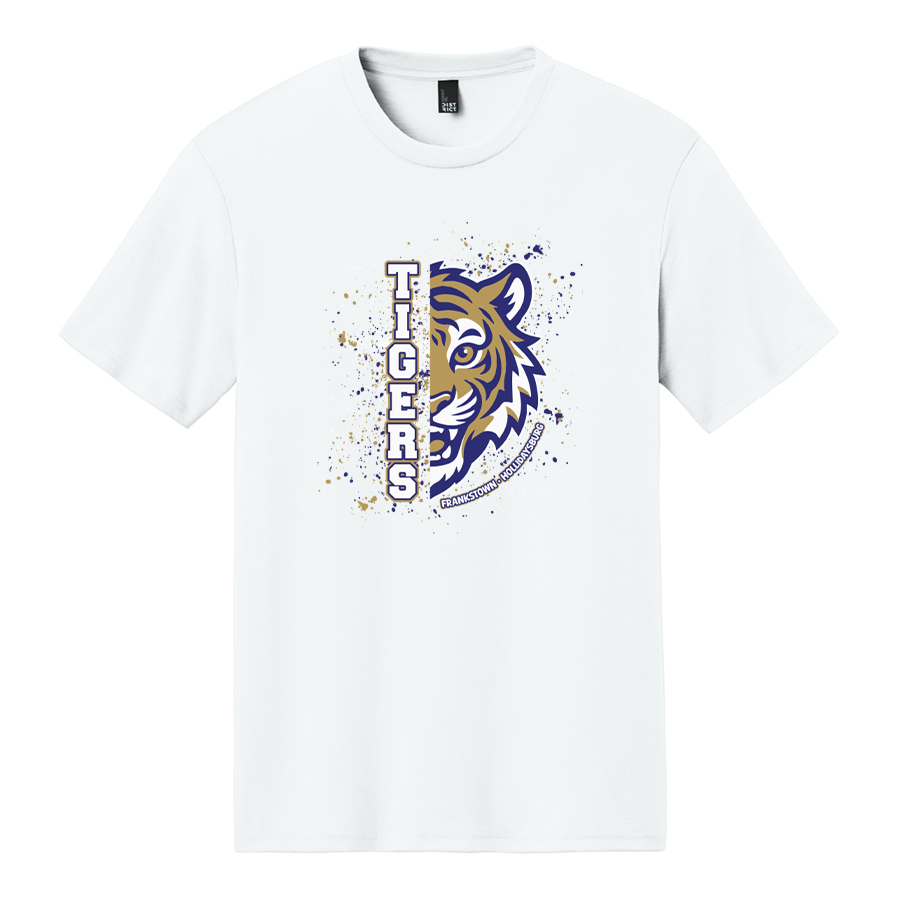 White Super Soft Tri Tee