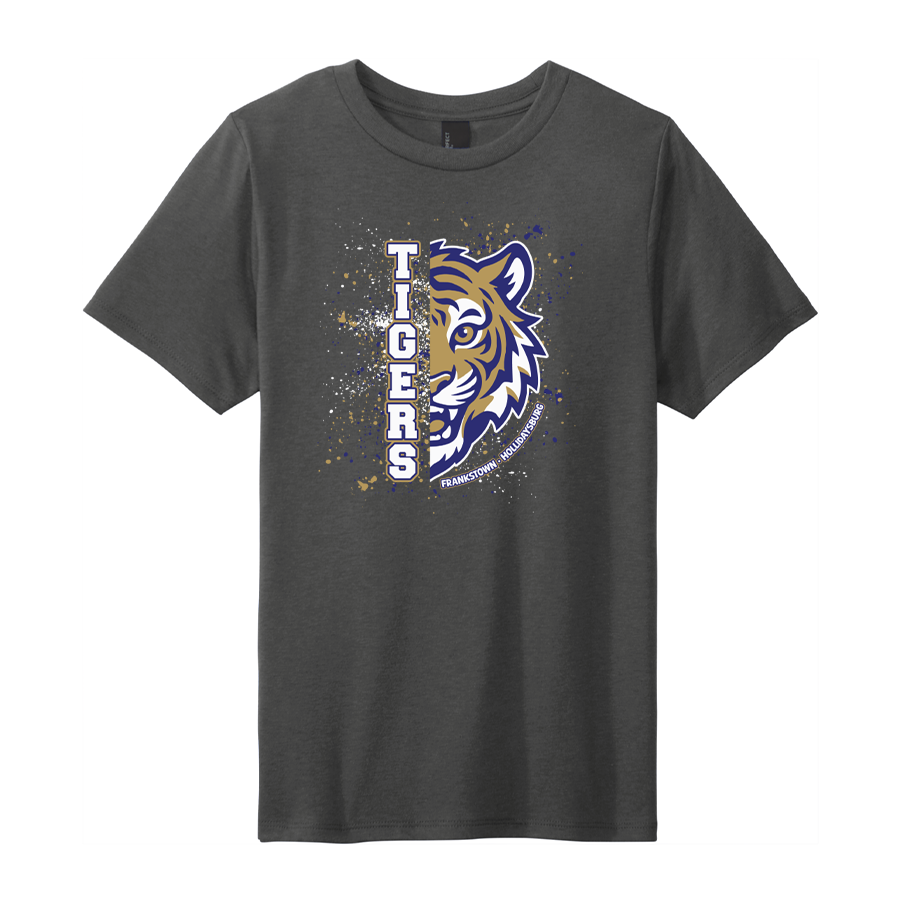 Youth Charcoal Super Soft Tri Tee