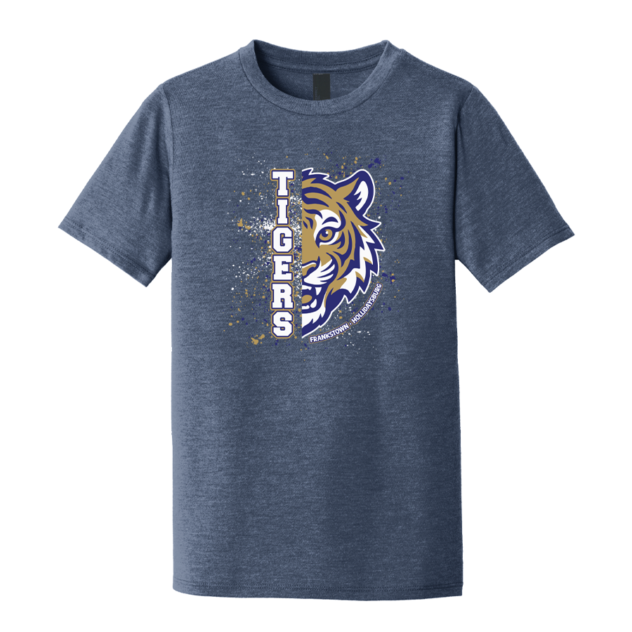 Youth Navy Frost Super Soft Tri Tee