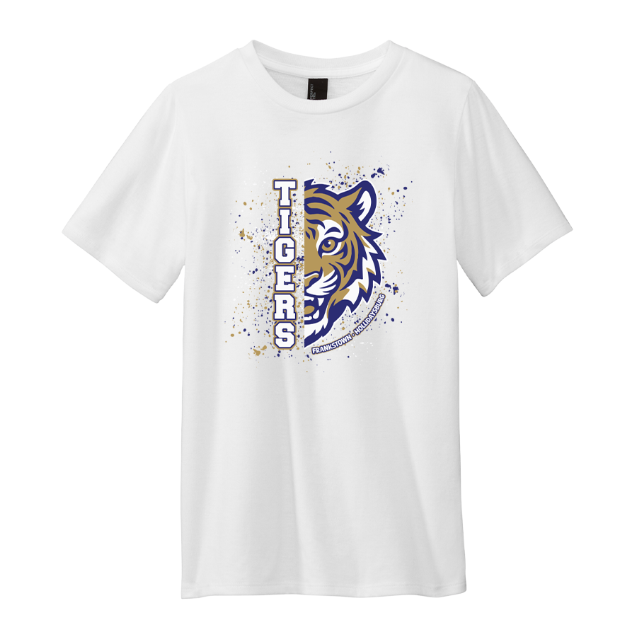 Youth White Super Soft Tri Tee