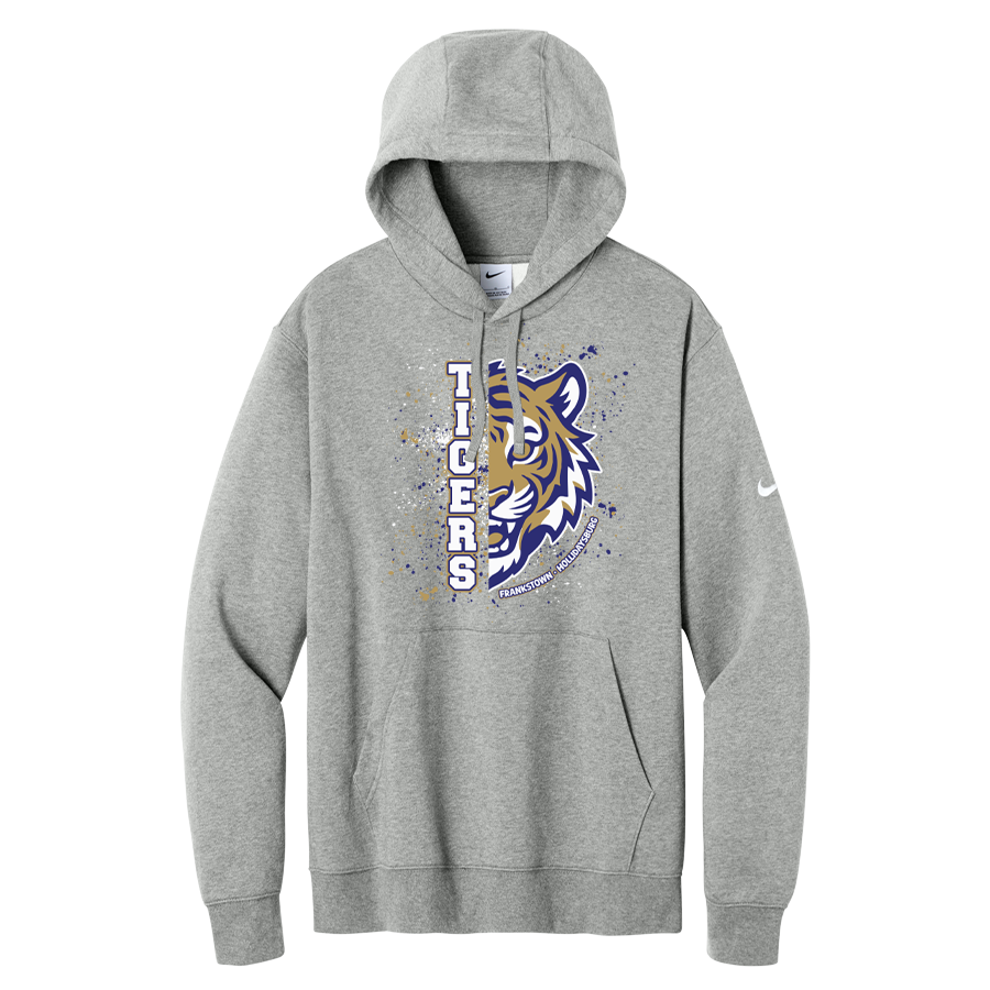 Dark Grey Heather Nike Pullover Hoodie