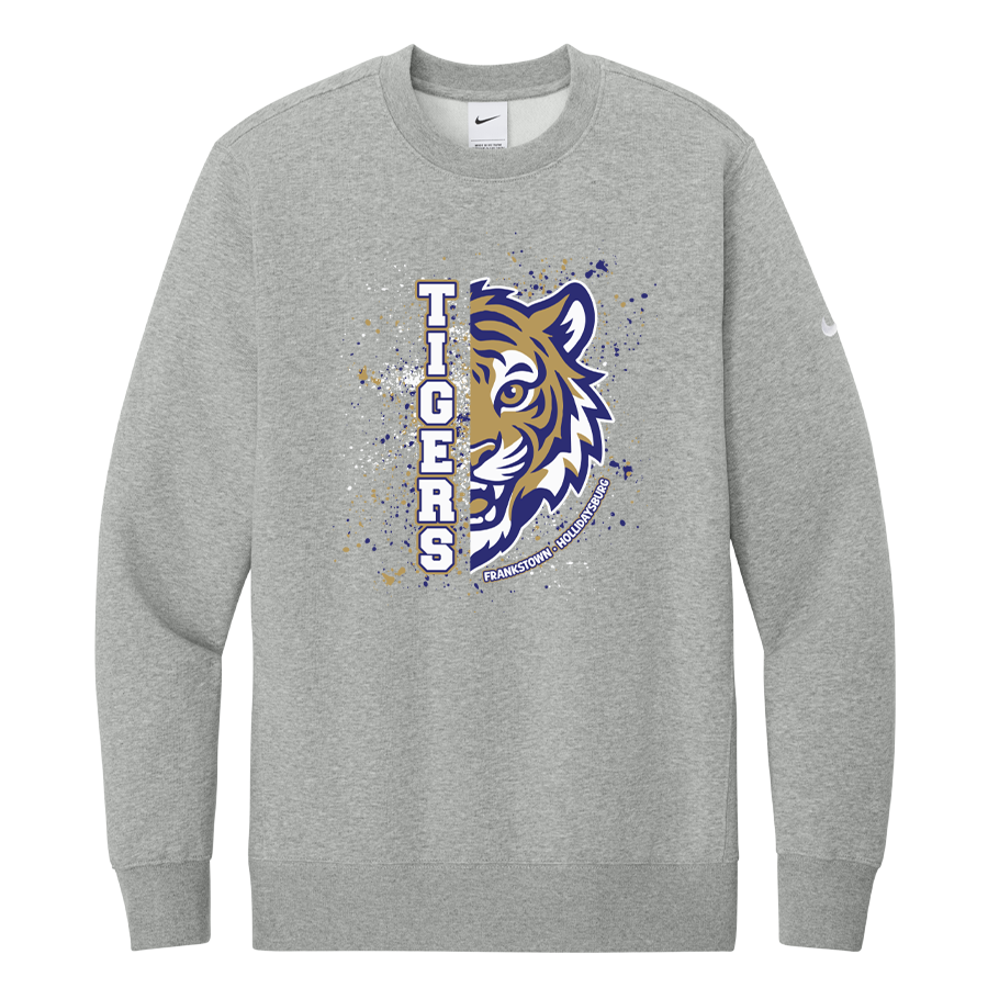 Dark Grey Heather Nike Crewneck Sweatshirt