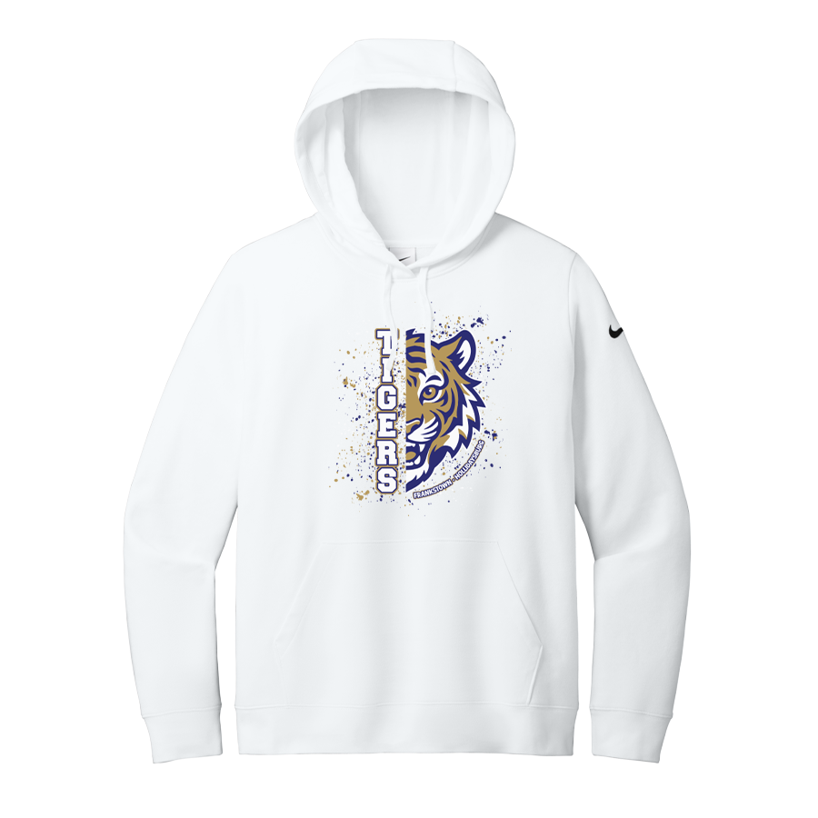 Women's White Nike Pullover Hoodie