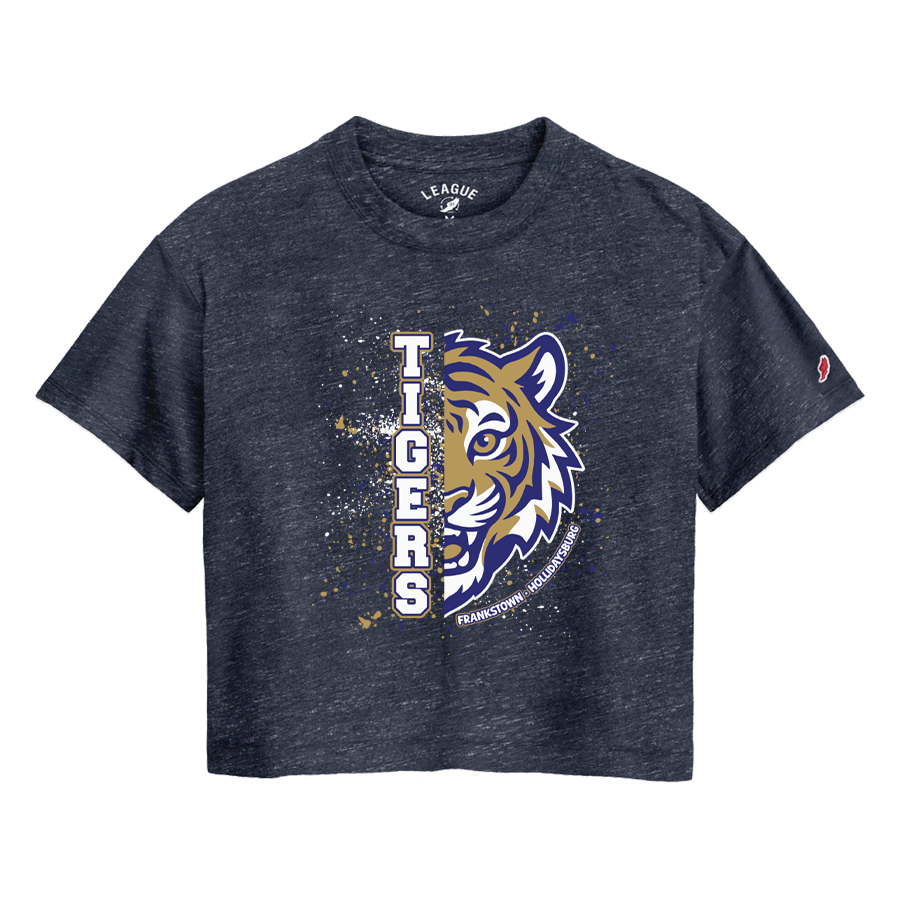 Heather Lib Navy Intramural Midi Shirt
