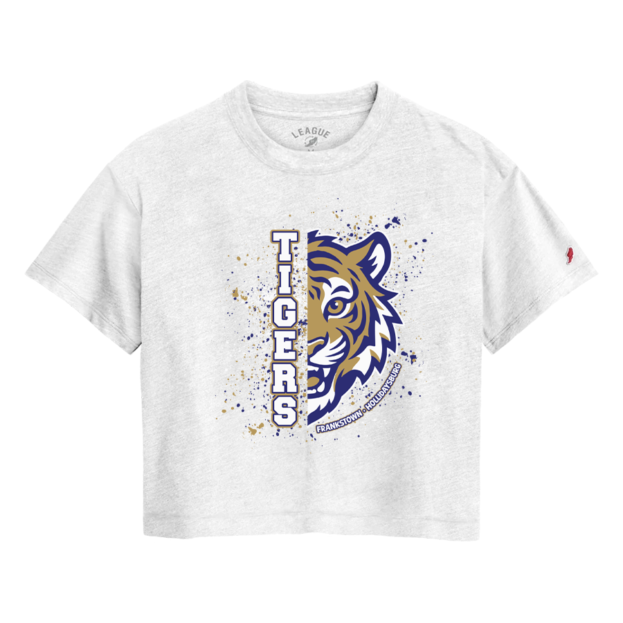 Heather Varsity White Intramural Midi Shirt